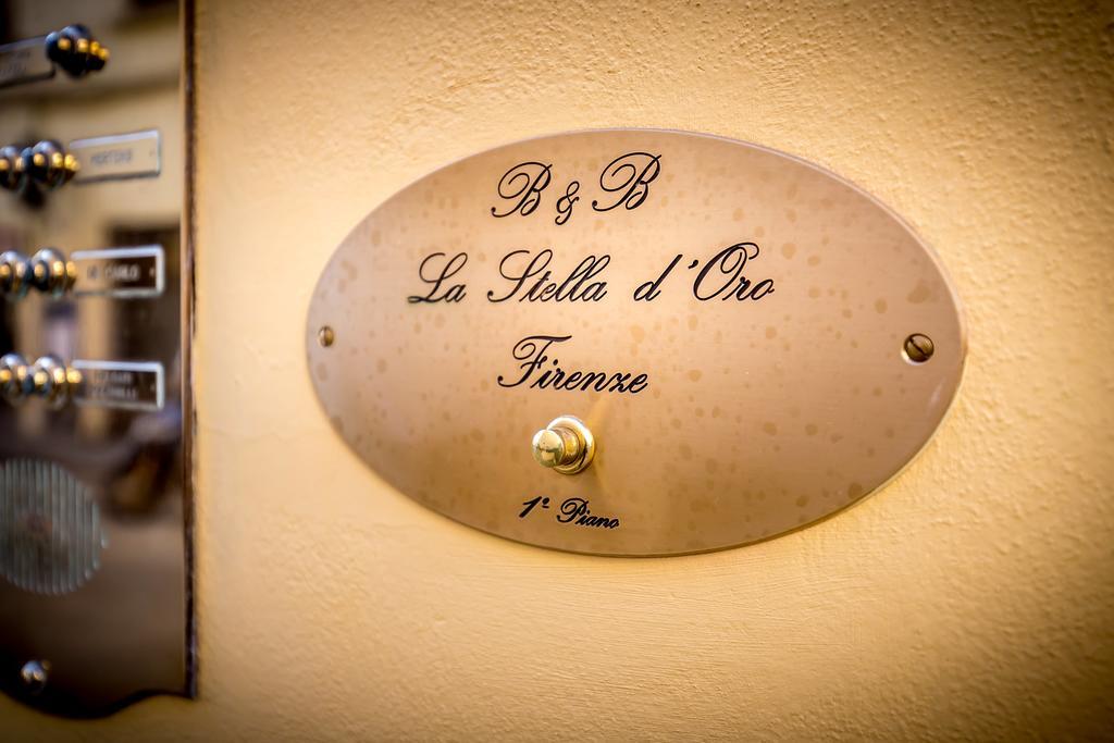 La Stella D'Oro B&B Флоренция Экстерьер фото